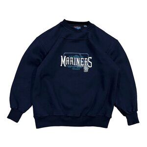 VTG Seattle Mariners Sweatshirt Large Crable Sportswear 1997 90s MLB USA